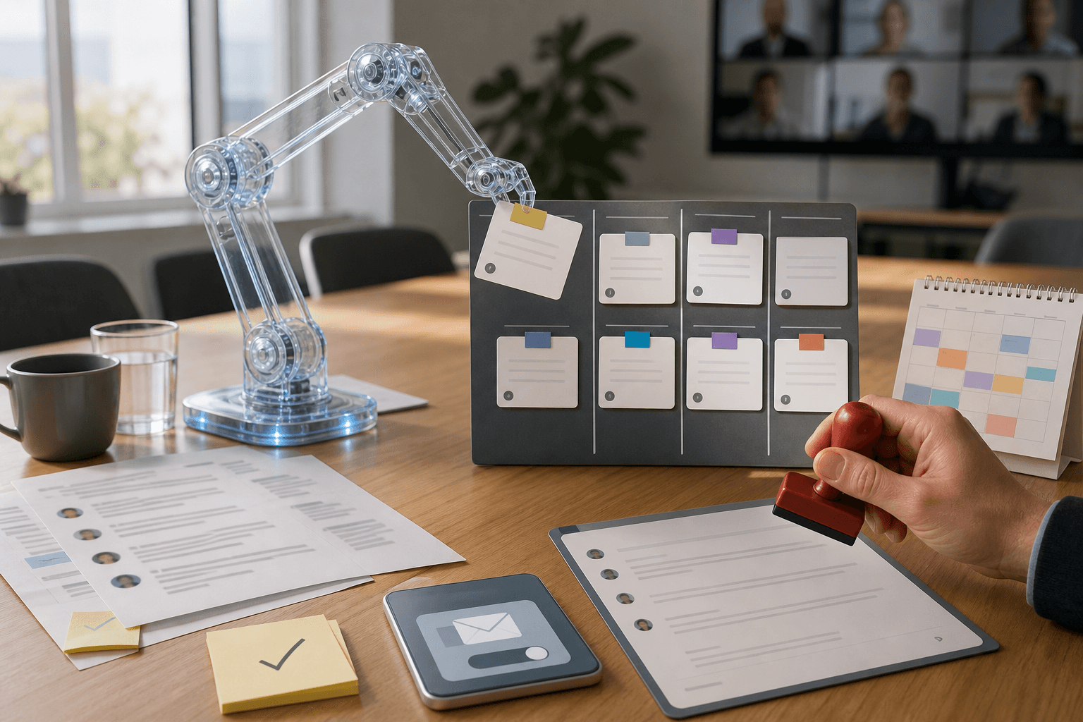 AI meeting notes: from transcripts to reviewed actions