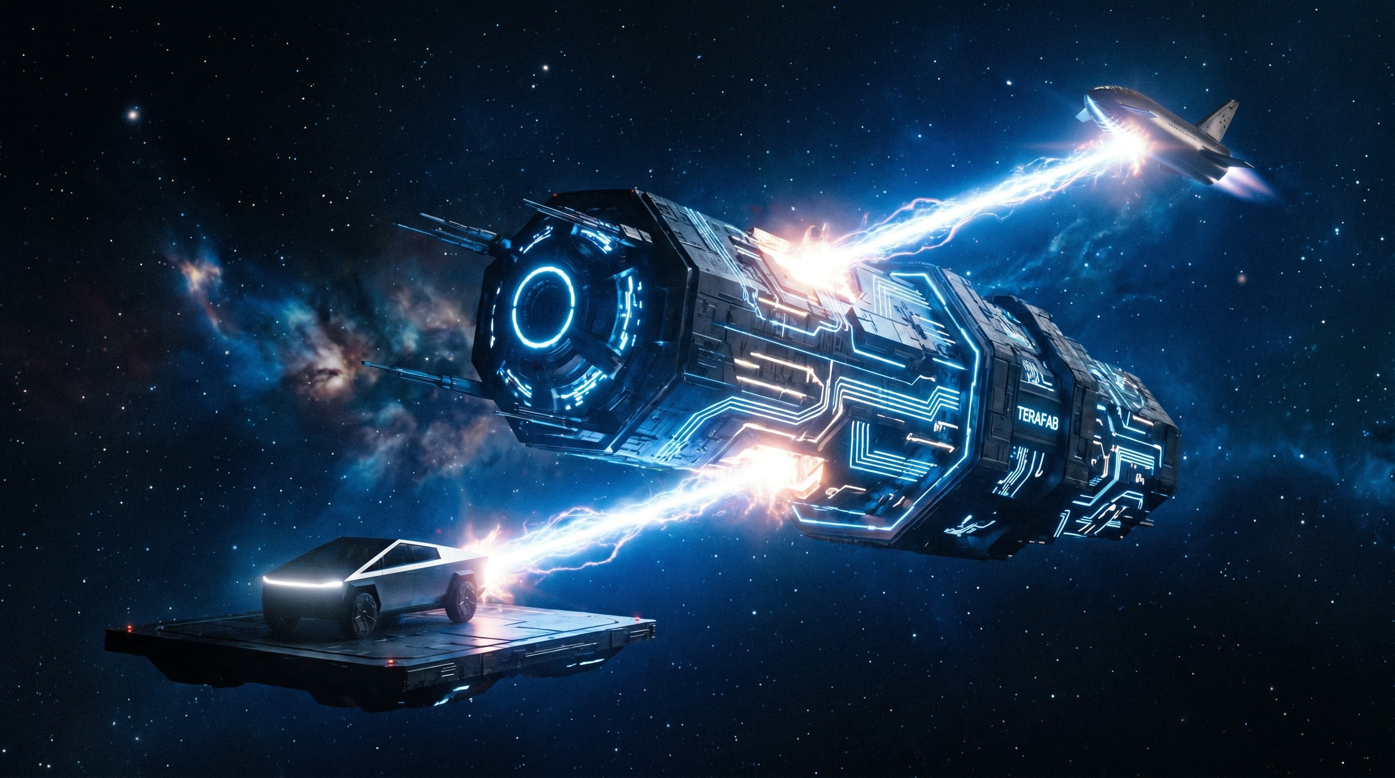 Elon Musk avtäcker TERAFAB: Teslas och SpaceX gemensamma chip-satsning