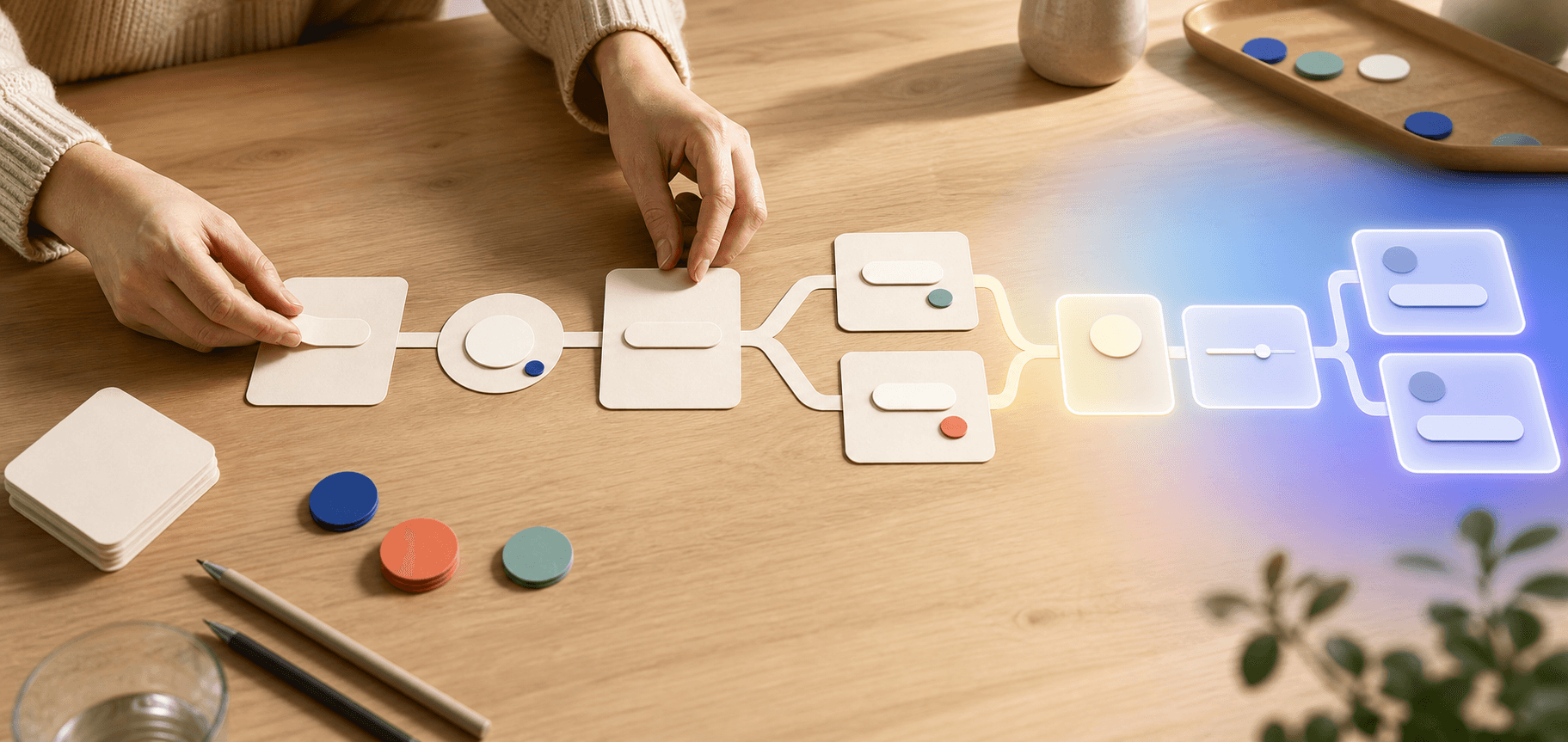 Click through the customer journey before you build it with Canva Code 2.0