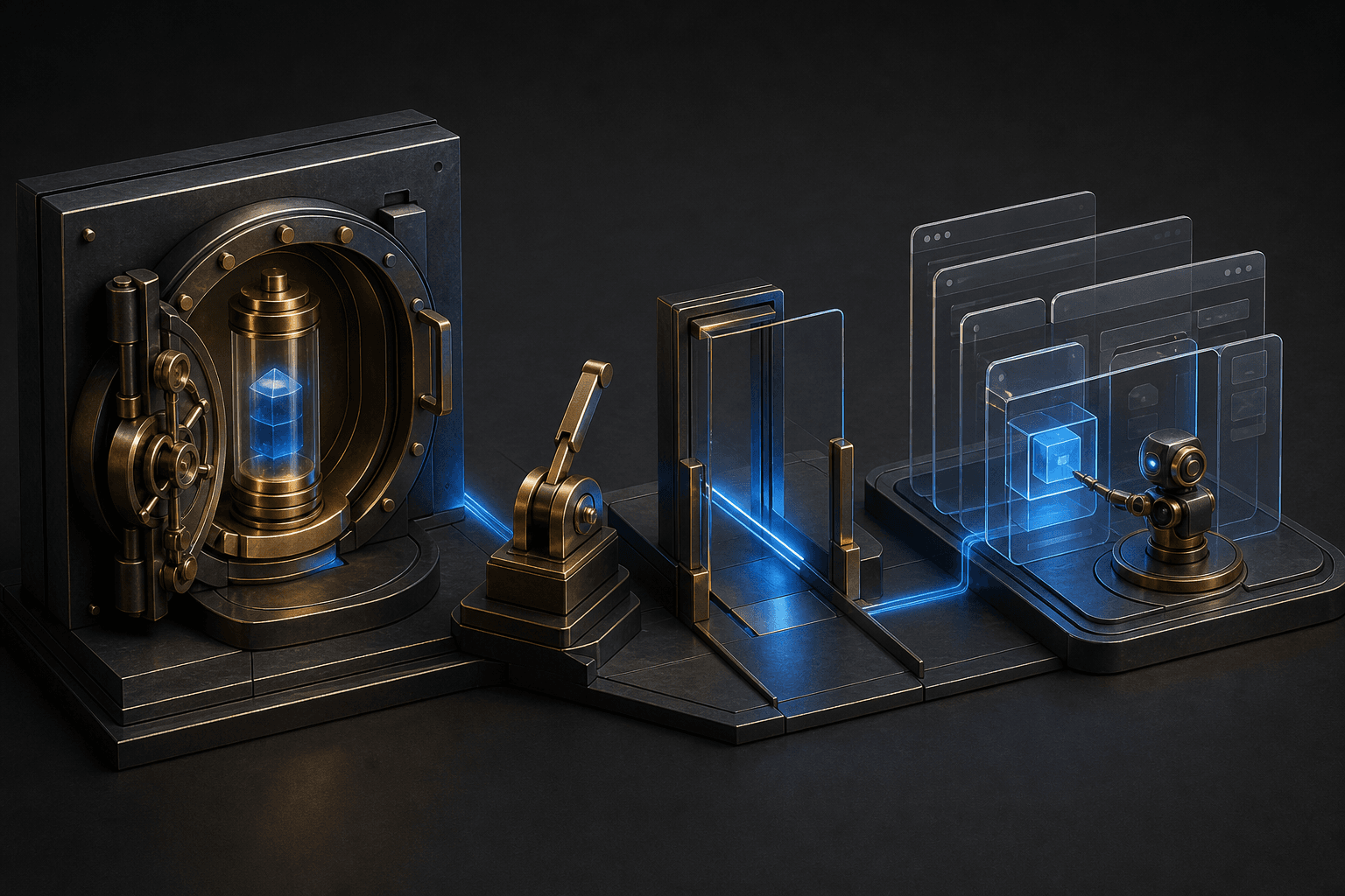 Let AI sign in without exposing the password – map access first