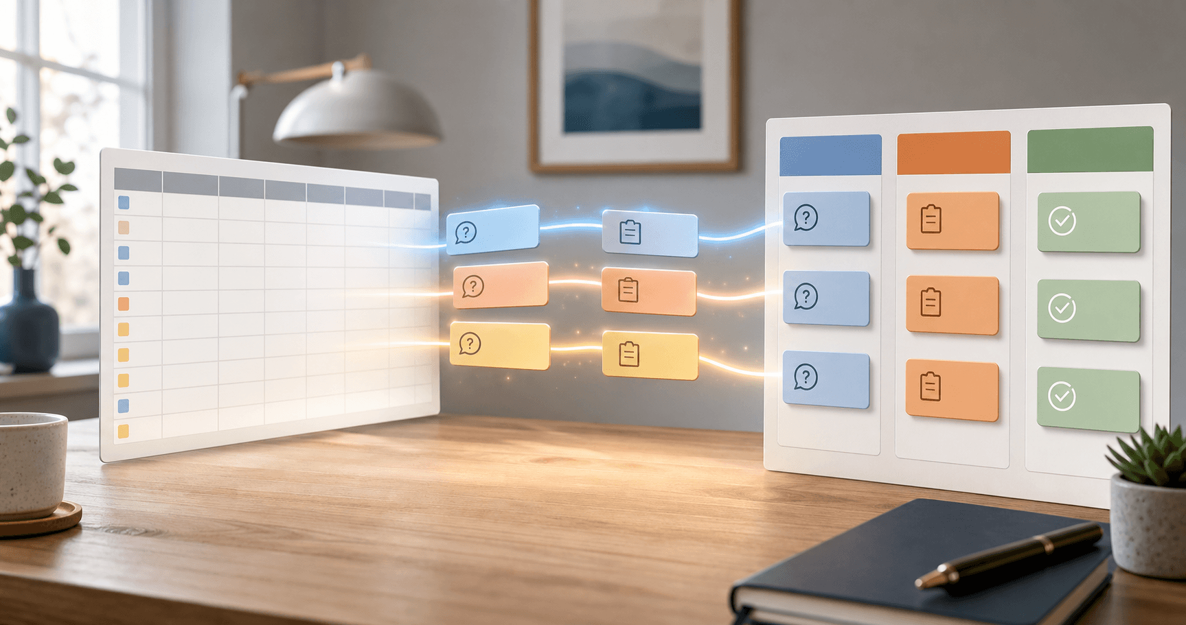 När Gemini i Sheets kan svenska: låt kundraderna bli en arbetslista