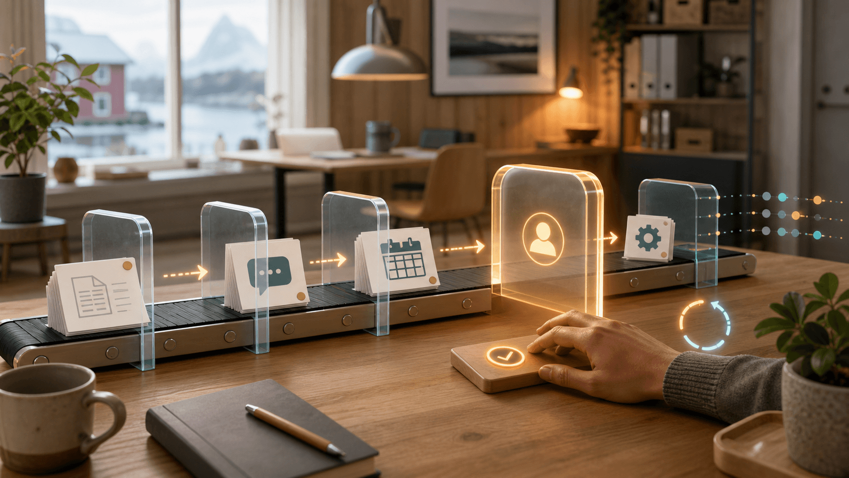 Write the stop point before AI runs the job